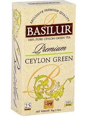 BASILUR Premium Ceylon Green neprebal 25x2g (3886)