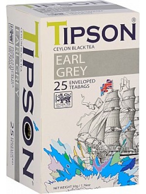 TIPSON Earl Grey prebal 25x2g (7829)