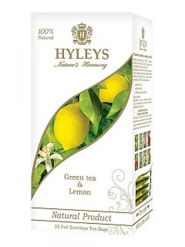 HYLEYS Nature's Harmony Green Lemon prebal 25x1,5g (2326)