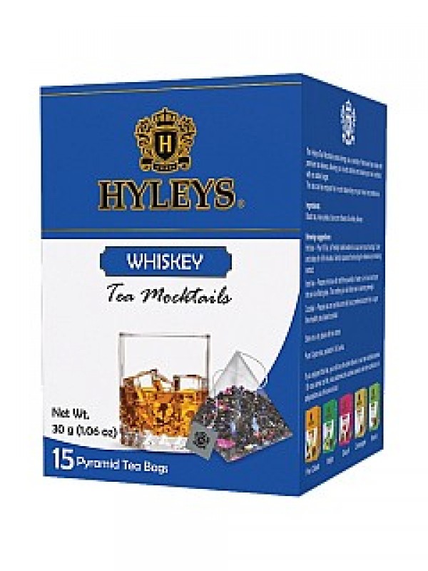 HYLEYS Tea Mocktails Black Whiskey Pyramid 15x2g (2381)