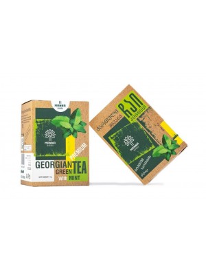 MANNA gruzínský Zelený čaj s mätou sypaný 70g (MN74)