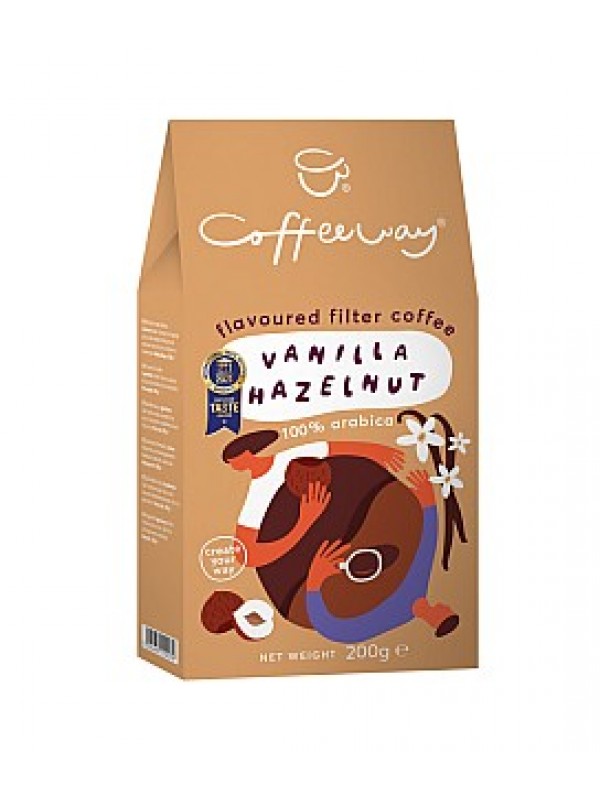 COFFEEWAY Vanilla - Hazelnut mletá 200g (5920)