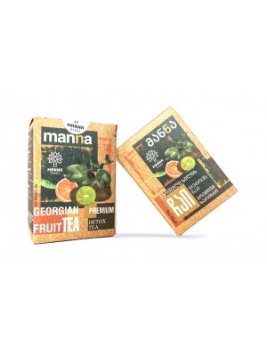 MANNA gruzínský ovocný čaj “DETOX” – sypaný 70g (MN71)