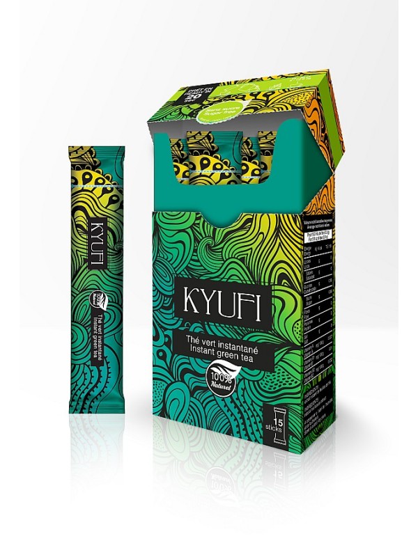 KYUFI Instant Green tea 15x0,9g (1380)