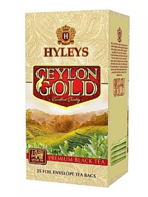 HYLEYS Black Ceylon Gold prebal 25x2g (2355)