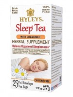 HYLEYS Sleep Tea Herbal Supplement Chamomile prebal 25x1,5g (2375)