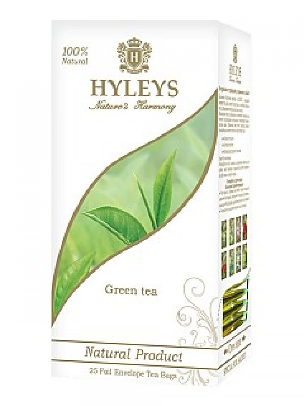 HYLEYS Nature's Harmony Green Tea prebal 25x2g (2325)