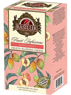 BASILUR Fruit Mango & Peach prebal 20x2g (4472)