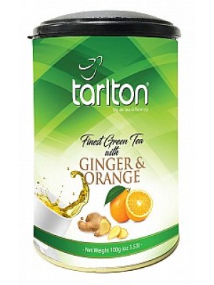 TARLTON Green Ginger & Orange dóza 100g (6993)