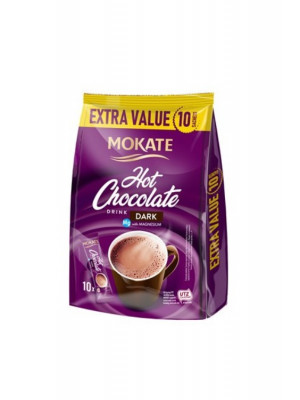 MOKATE čokoládový nápoj  DARK 10x18g