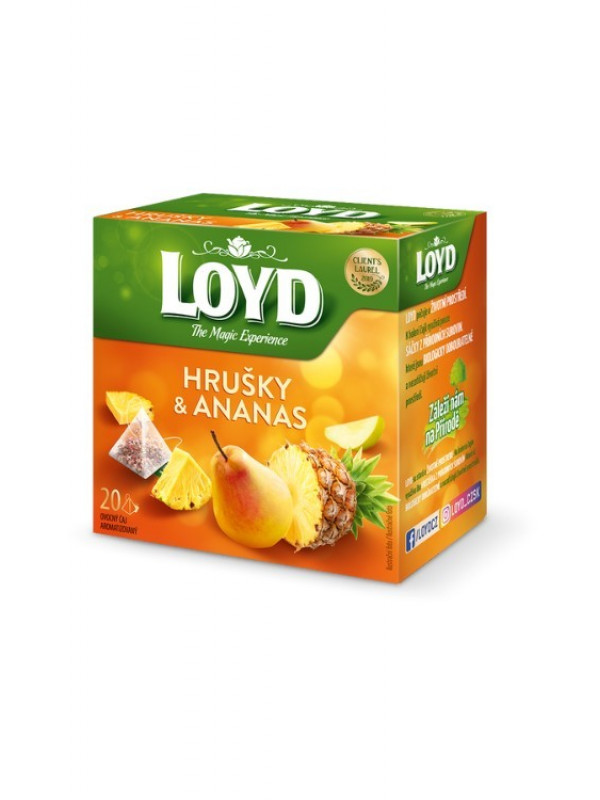 LOYD čaj Hrušky a ananás 20x2g (LY27)