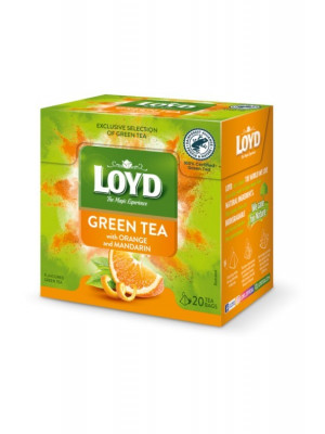 LOYD čaj Green Orange a mandarin 20x1,5g (LY51)