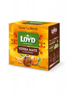 LOYD čaj Yerba mate Mandarin  20x1,7g (LY56)