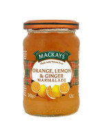 Marmelada orange, lemon a ginger 340g Mackays