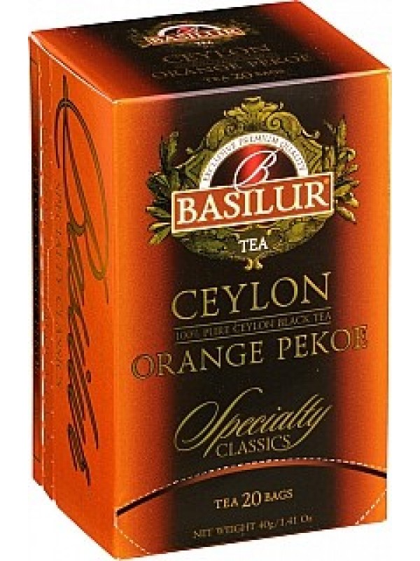 BASILUR Specialty Orange Pekoe 20x2g (7750)