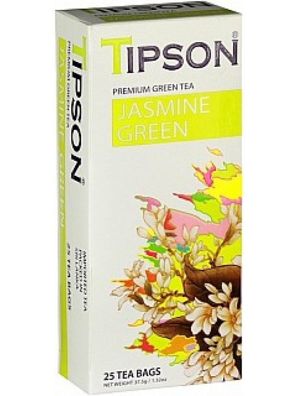 TIPSON Jasmine Green neprebal 25x1,5g (7841)