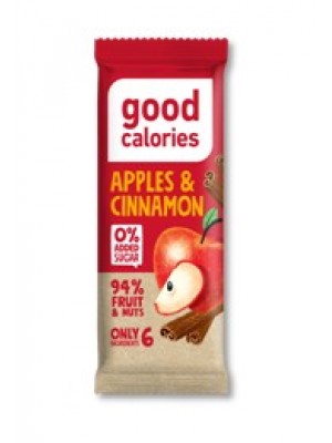 Good calories Energetická tyčinka jablko & skorica 35g