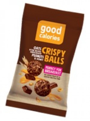 Good calories crispy balls chocolate peanuts 40g