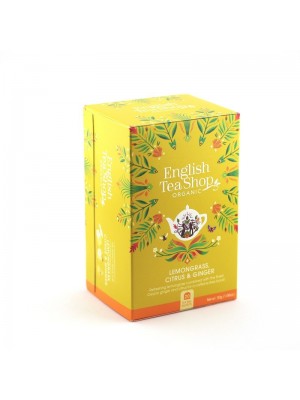 English Tea Shop Čaj citronová tráva s citrusmi a zázvorom 20 sáčkov (ETS23)