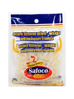 Cestoviny ryžové mušličky 200g Safoco