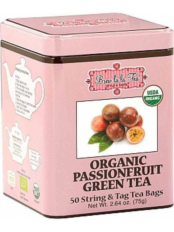 BREW LA LA TEA BIO Green Organic Passionfruit 50x1 (2518)