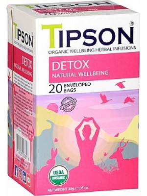 TIPSON BIO Wellbeing Detox prebal 20x1,5g (5192)