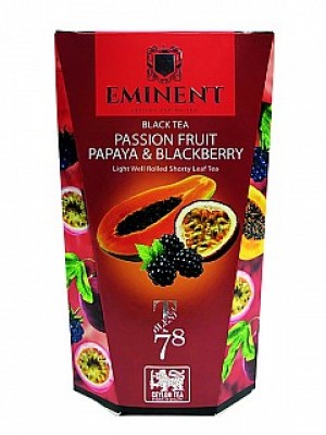 EMINENT Black Tea Fruit Papaya & Blackberry papier 100g (6854)