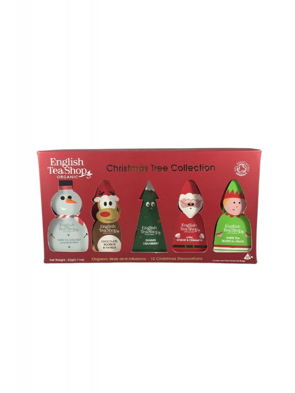 ETS Vianočný čaj kolekcia vianočné figúrky na stromček 10ks