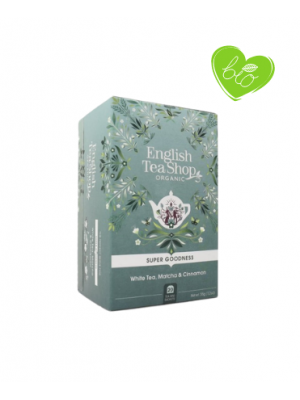 English Tea Shop Biely čaj matcha a škorica 20 sáčkov (ETS18)
