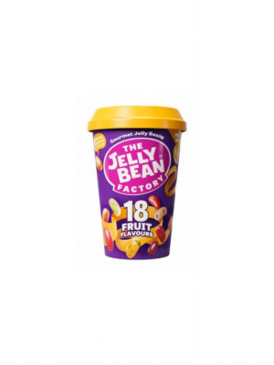 Jelly Bean Želé fazuľky Fruit Flavours 18 príchutí 200g- kelímok (JB218)