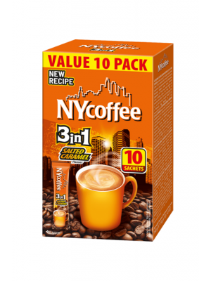 NY Coffee 3v1 SALTED CARAMEL 10x14g