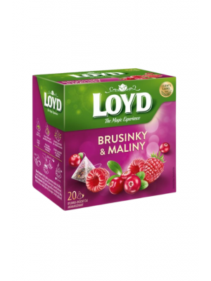 LOYD čaj Brusnice a Maliny 20x2g (LY32)