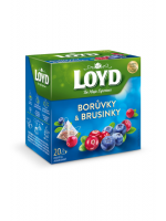 LOYD čaj Čučoriedky a brusnice 20x2g (LY38)