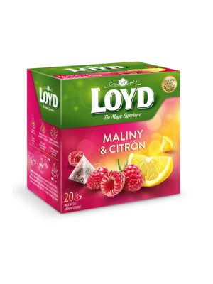 LOYD čaj Malina a citrón 20x2g (LY36)