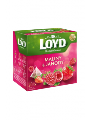 LOYD čaj Maliy a jahody 20x2g (LY34)
