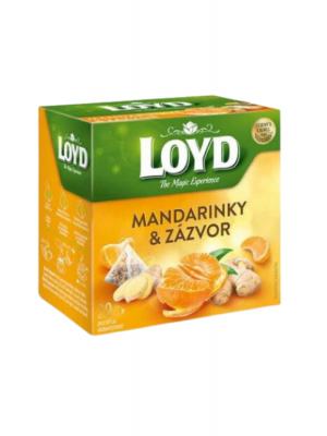 LOYD čaj Mandarinka a zázvor 20x2g (LY33)