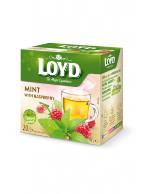 LOYD čaj Mäta s malinou 20x2g (LY18)